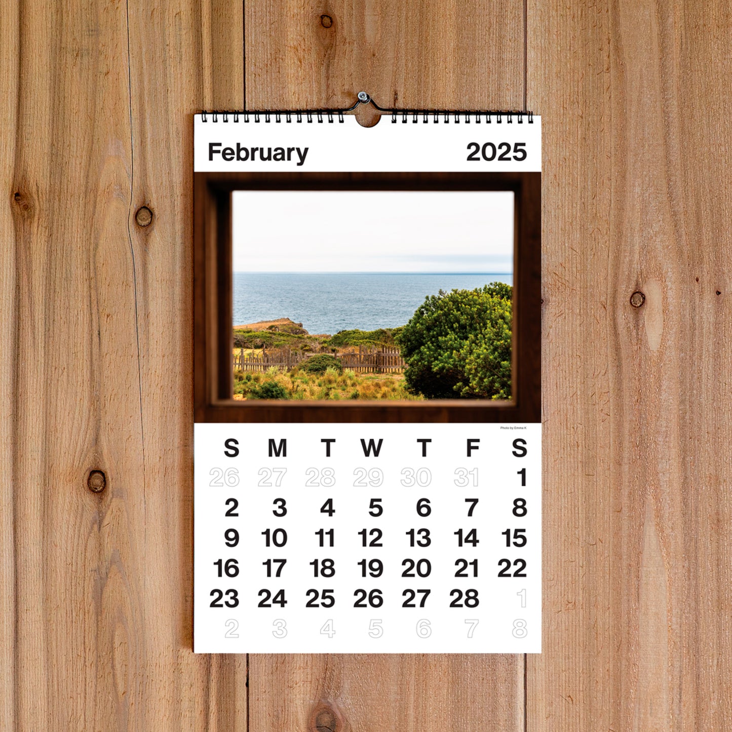 2025 Lodge Wall Calendar