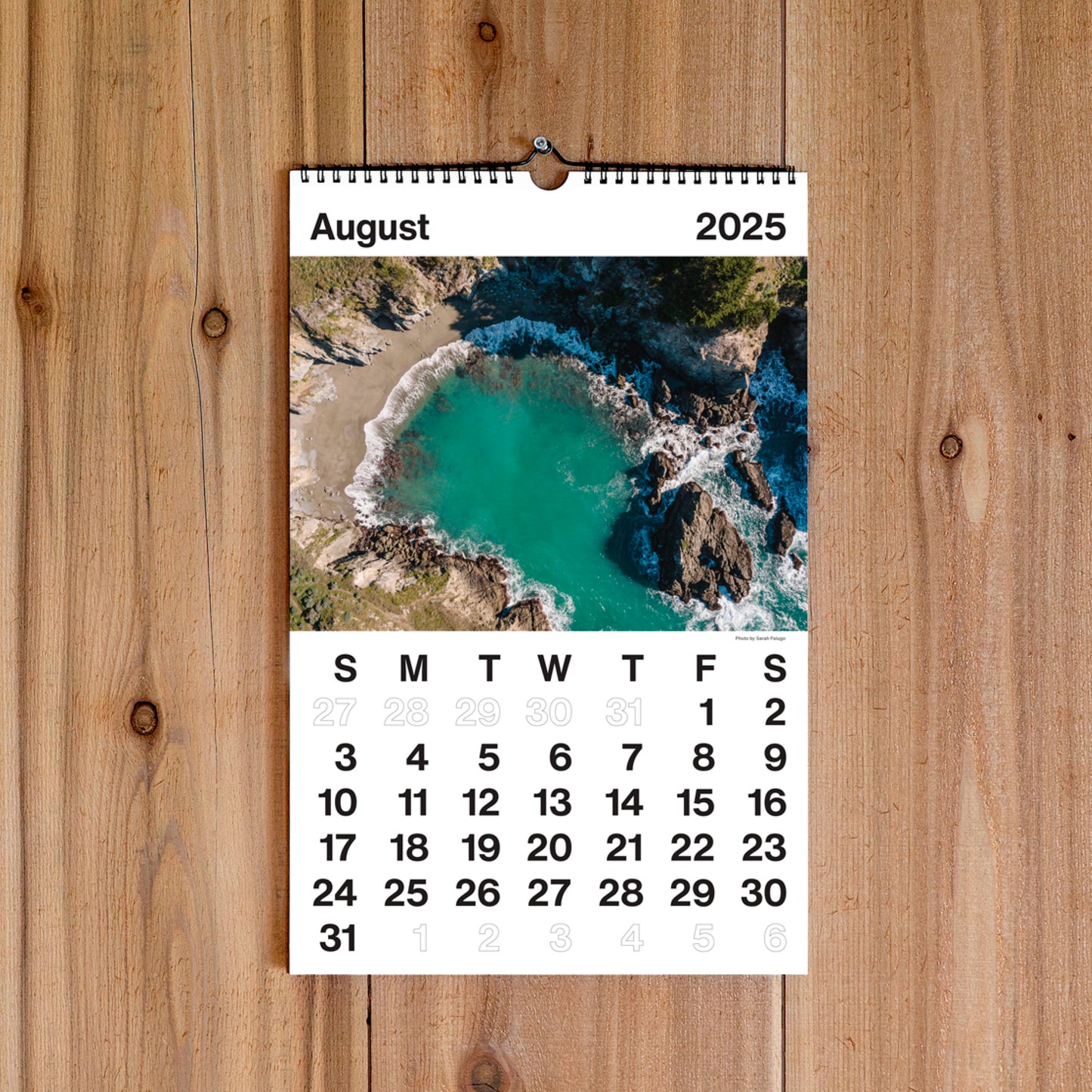 2025 Lodge Wall Calendar