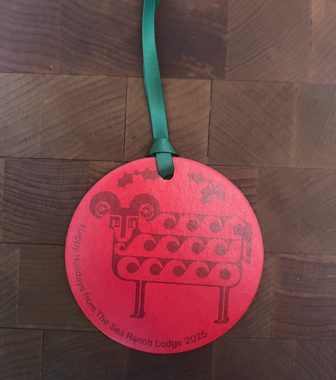 The Sea Ranch Lodge 2025 Ornament - 5 pack