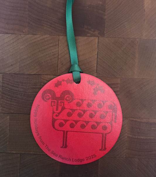 The Sea Ranch Lodge 2025 Ornament - 5 pack