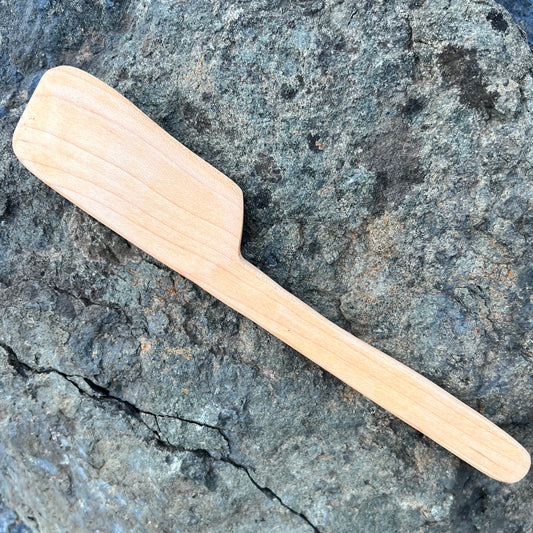 Hand-Carved Wooden Spreader